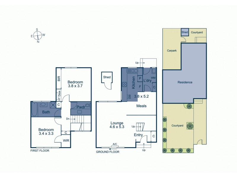 4/122 Milton Parade, Glen Iris VIC 3146 Floorplan
