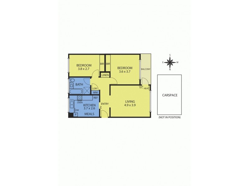 2/172 Wattletree Road, Malvern VIC 3144 Floorplan