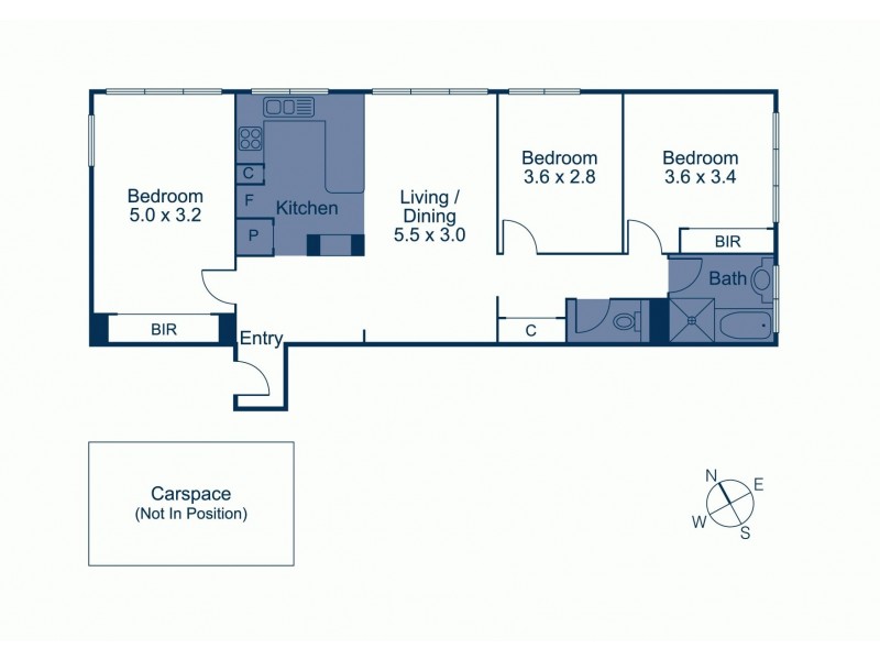 2/597 Orrong Road, Armadale VIC 3143 Floorplan