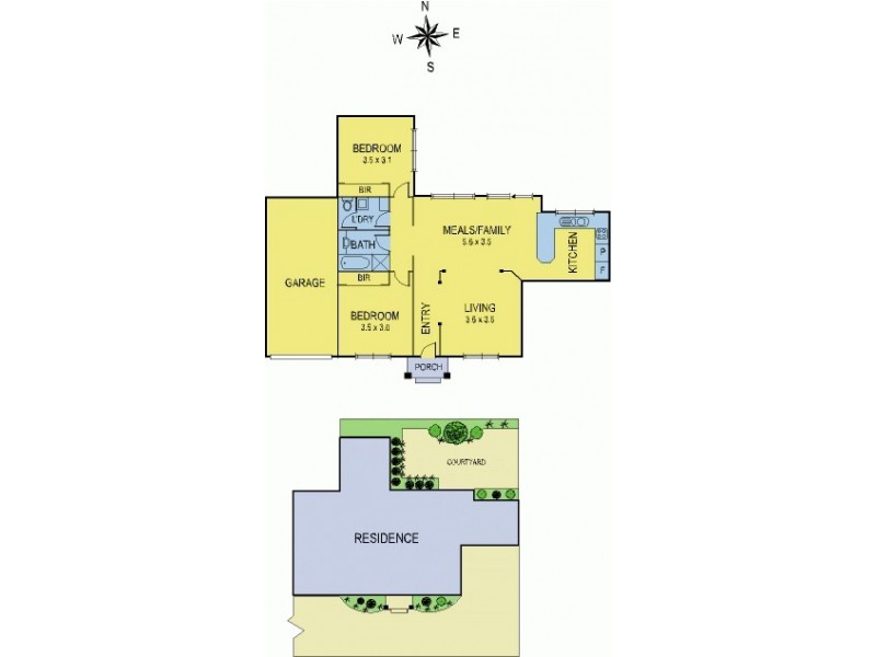 2/31 Ashburn Grove, Ashburton VIC 3147 Floorplan