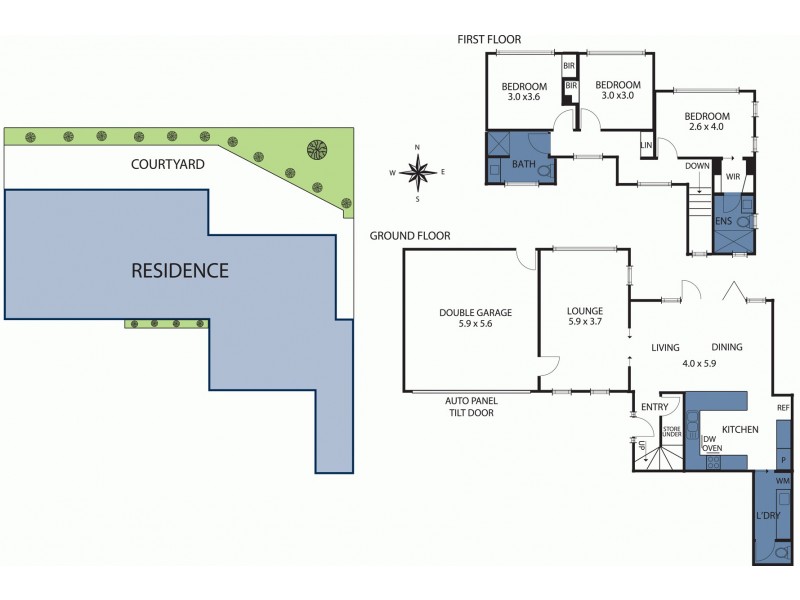 2/233 High Street Road, Ashwood VIC 3147 Floorplan