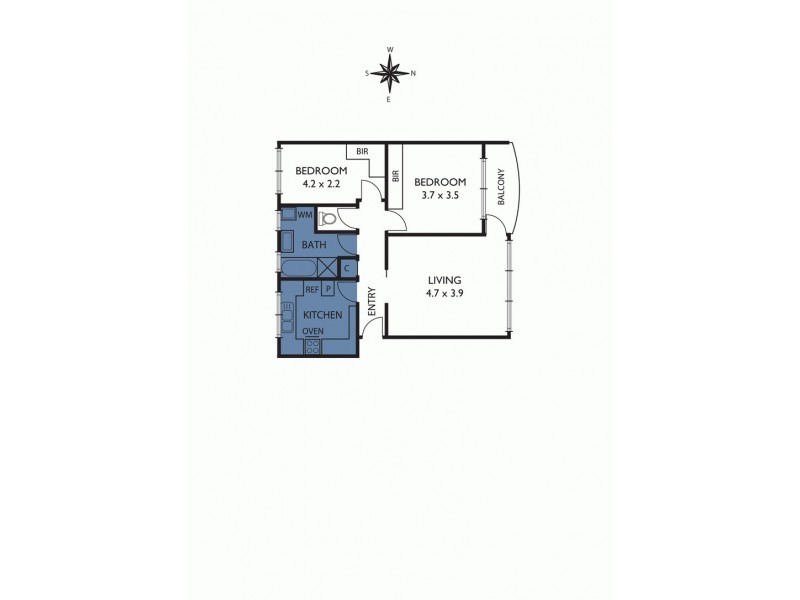 6/247 Burke Road, Glen Iris VIC 3146 Floorplan