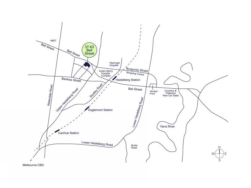 37-63 Bell Street, Heidelberg VIC 3084