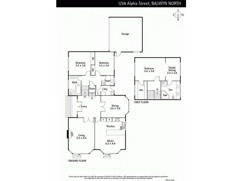 1/38 Alpha Street, Balwyn North VIC 3104 Floorplan