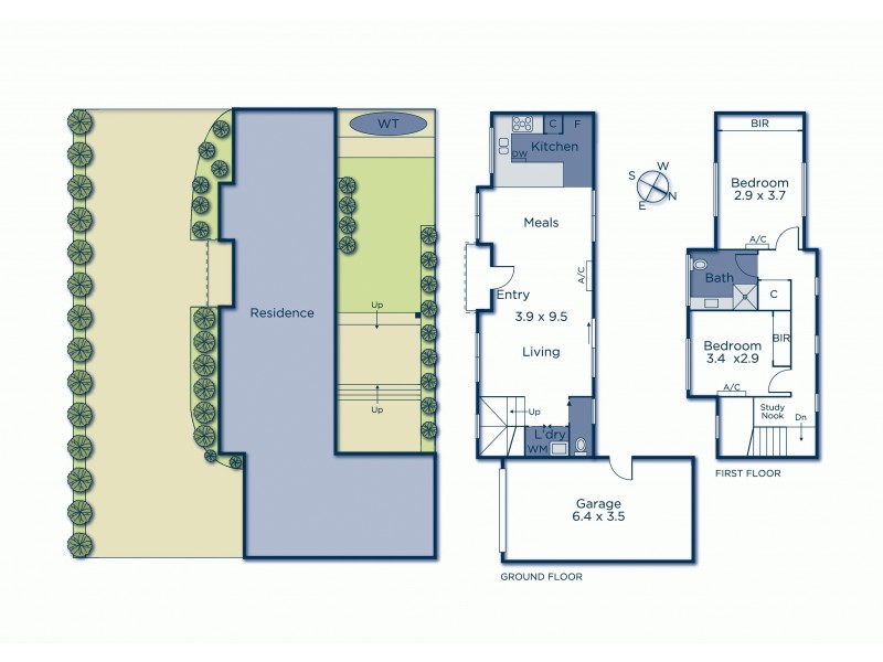 2/218 Princess Street, Kew VIC 3101 Floorplan