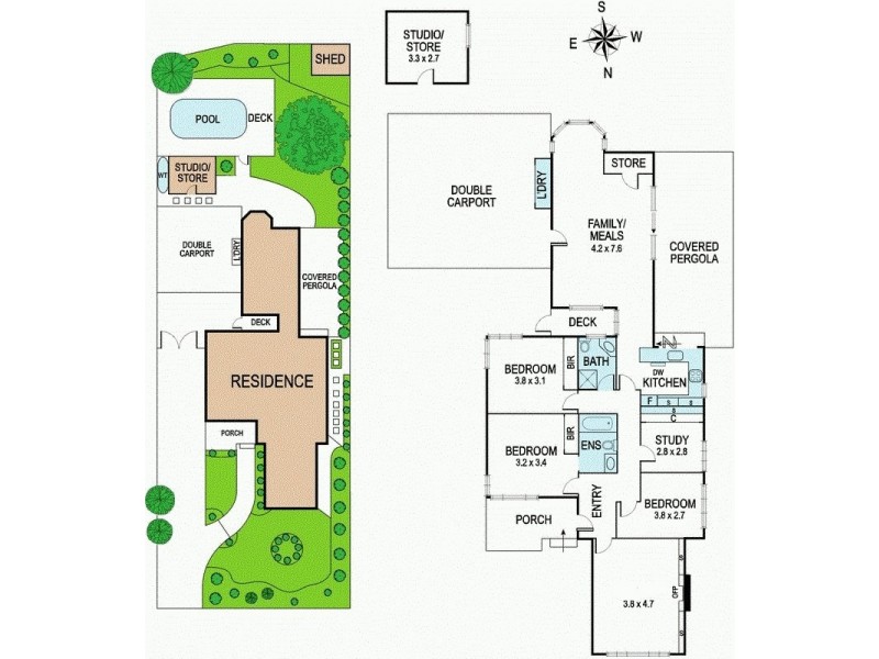 8 Erne Street, Balwyn VIC 3103 Floorplan