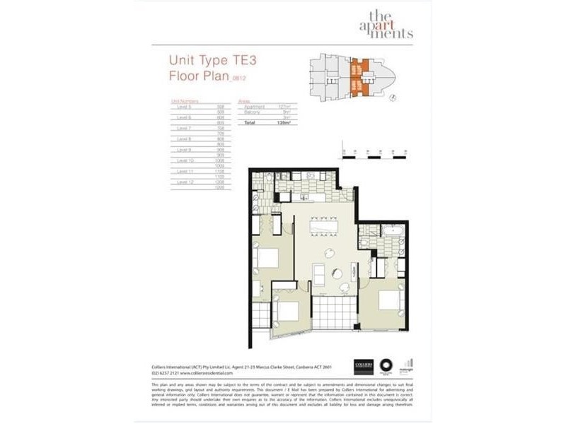 1108/19 Marcus Clarke Street, City ACT 2601