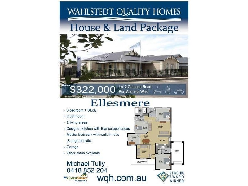 Lot 1-6 Caroona Road, Port Augusta West SA 5700