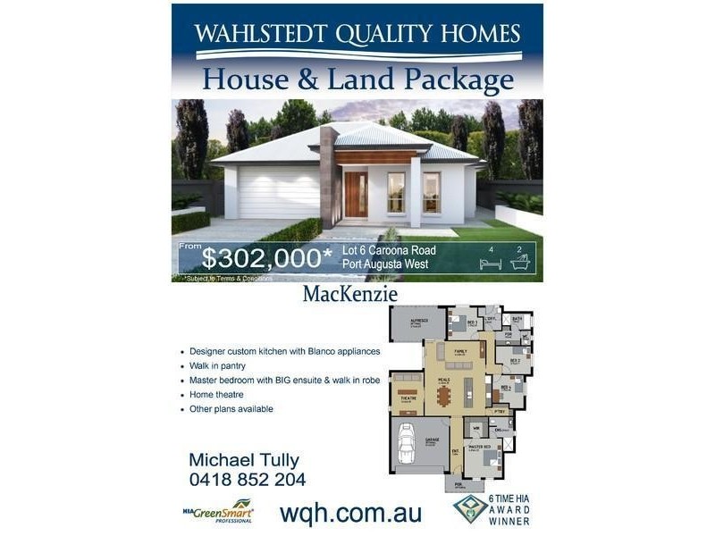 Lot 1-6 Caroona Road, Port Augusta West SA 5700