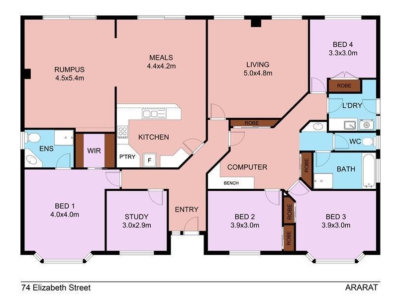 74 Elizabeth Street, Ararat VIC 3377