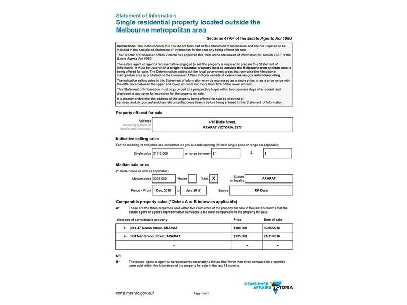 4/10 Blake Street, Ararat VIC 3377