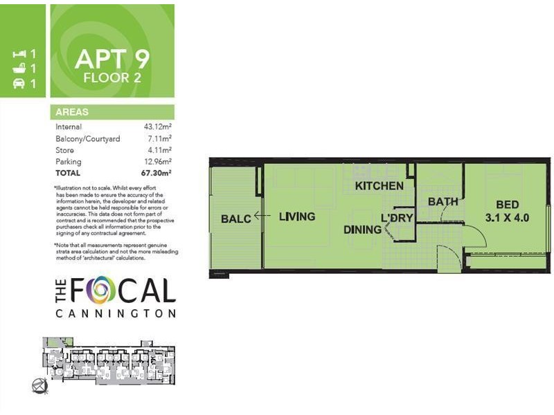 2/14 Fletcher Street, Cannington WA 6107