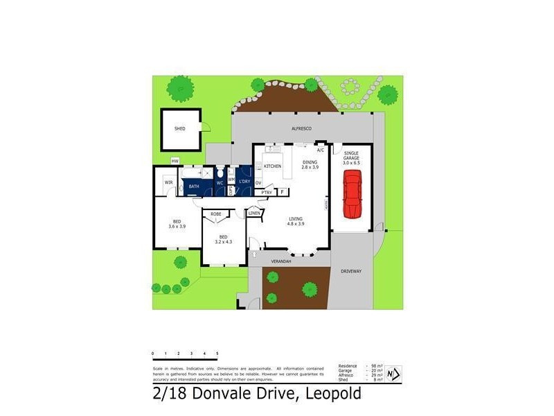 2/18 Donvale Drive (in Yarrayne St) Drive, Leopold VIC 3224