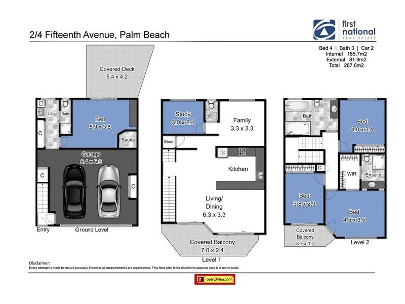 Villa 2/4 Fifteenth Avenue, Palm Beach QLD 4221