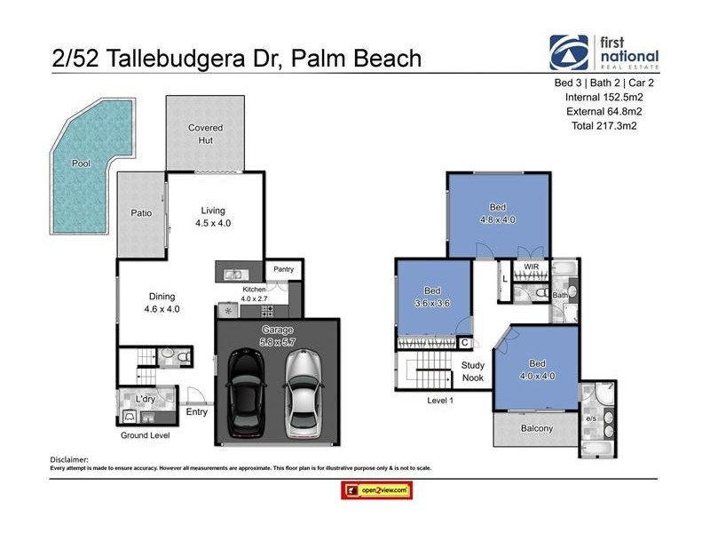 2/52 Tallebudgera Drive, Palm Beach QLD 4221