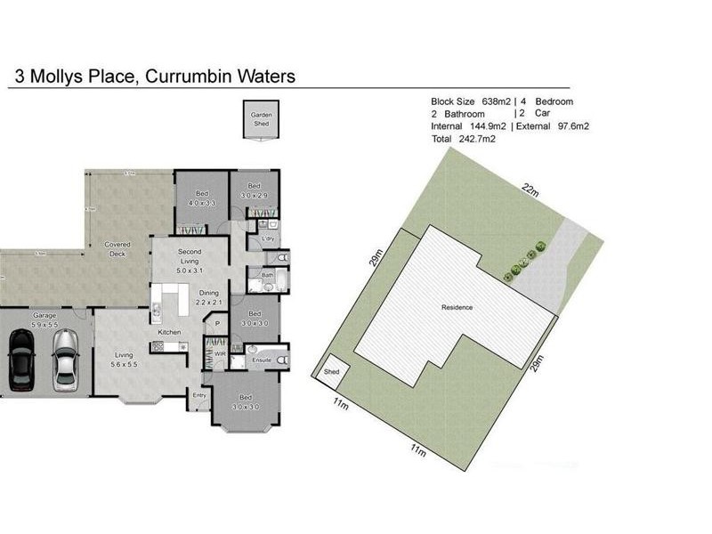 3 Mollys  Place, Currumbin Waters QLD 4223