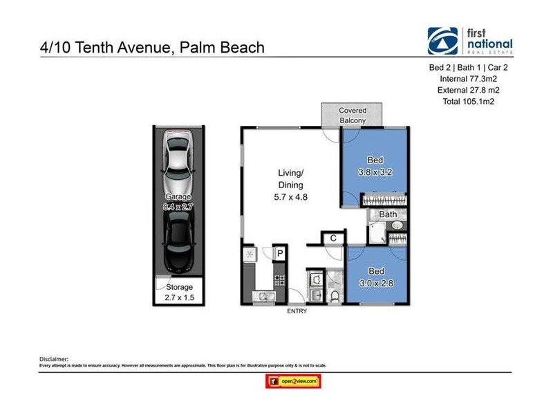 4/10 Tenth Avenue, Palm Beach QLD 4221