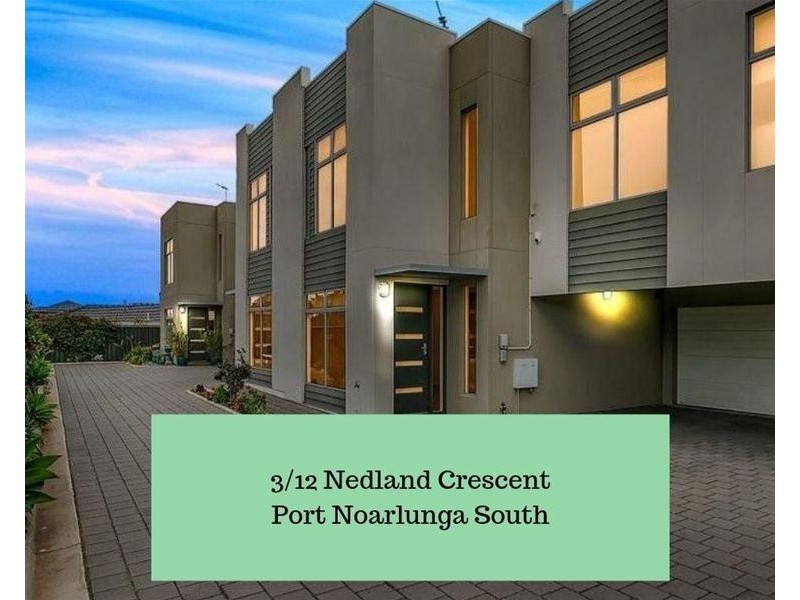3/12 Nedland Crescent, Port Noarlunga South SA 5167