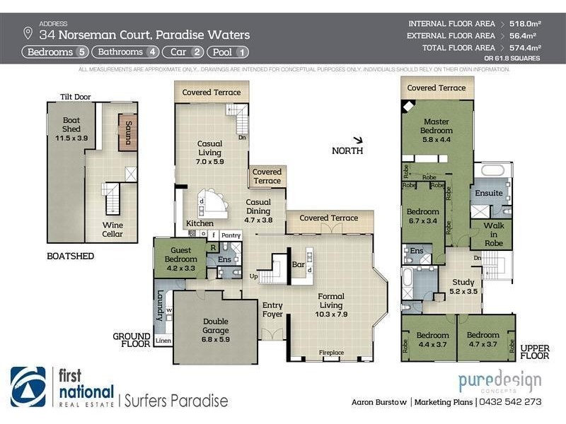 34 Norseman Court, Paradise Waters QLD 4217