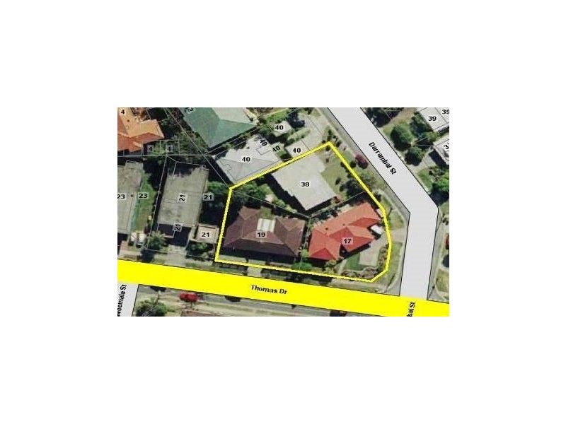 17-19 Thomas Dr & 38 Darrambal Street, Surfers Paradise QLD 4217