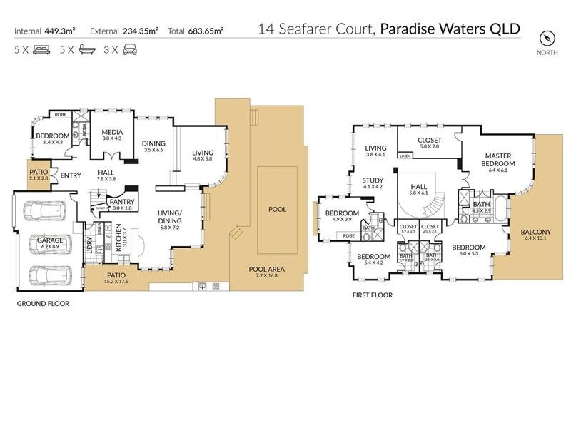 14 Seafarer Court, Paradise Waters QLD 4217
