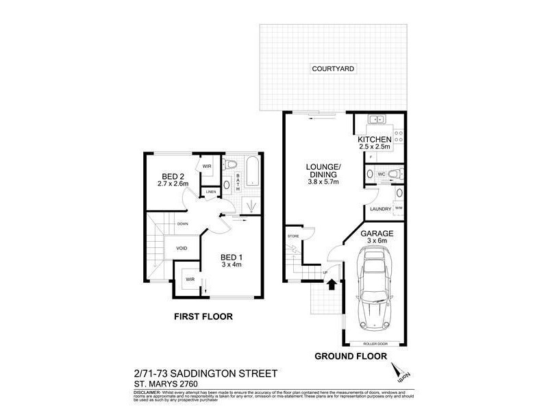 2/71-73 SADDINGTON Street, St Marys NSW 2760