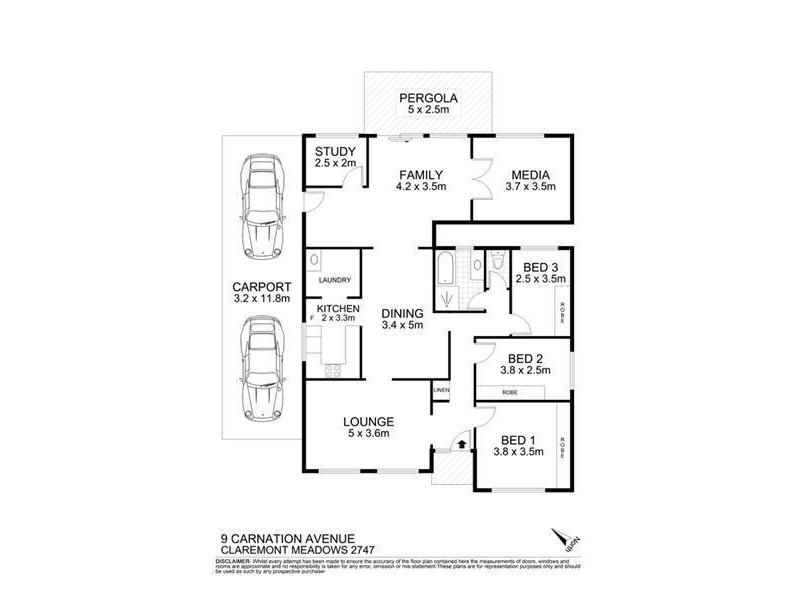 9 CARNATION Place, Claremont Meadows NSW 2747