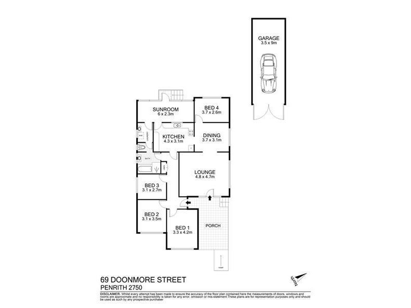 69 DOONMORE Street, Penrith NSW 2750