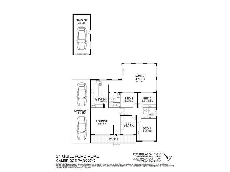 21 GUILDFORD Road, Cambridge Park NSW 2747