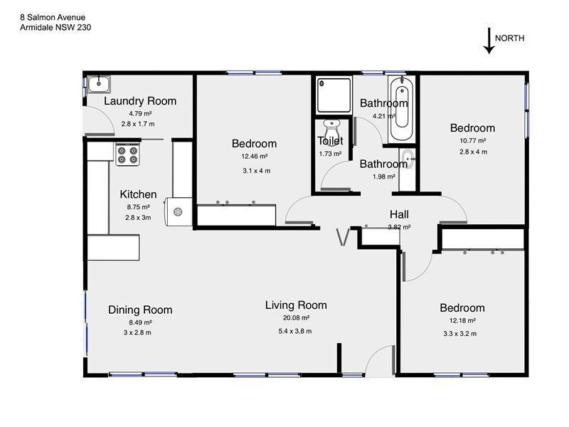 8 Salmon Avenue, Armidale NSW 2350