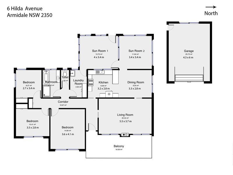 6 Hilda Avenue, Armidale NSW 2350