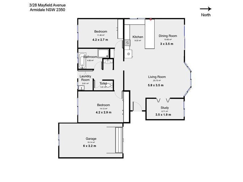 3/28 Mayfield Avenue, Armidale NSW 2350