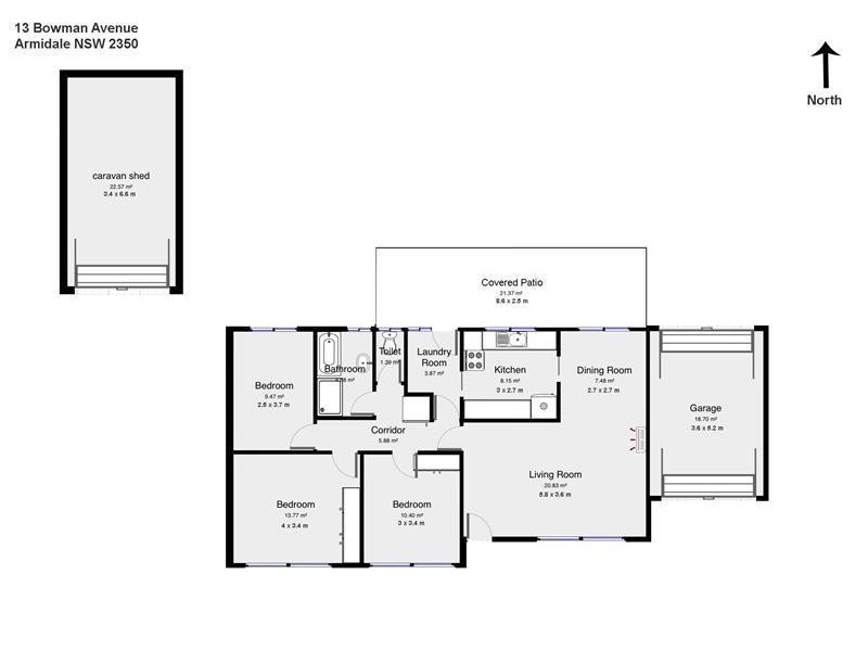 13 Bowman Avenue, Armidale NSW 2350