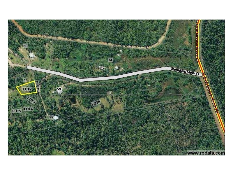 Lot 2, 2 Mountain View Close, Maria Creeks QLD 4855