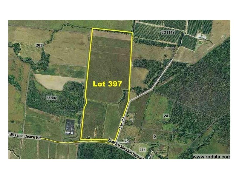 Lot Lot 397 & Lot 1,  Lot 397 & Lot 1 El Arish Mission Beach Road, Maria Creeks QLD 4855