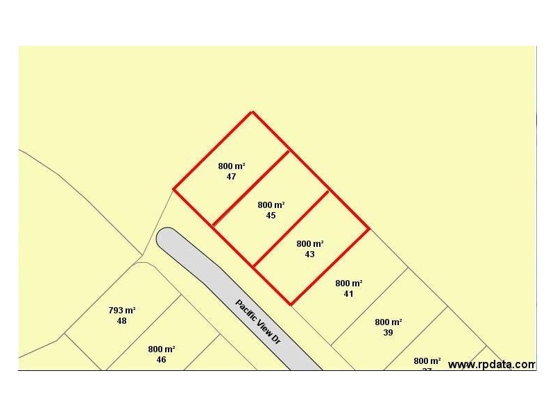 Lot 358 -360, 43,45 & 47 Pacific View Drive, Wongaling Beach QLD 4852