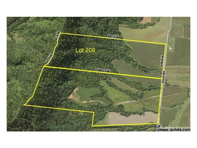 Lot 209 , Lot 209 Dixon Road, Friday Pocket QLD 4855