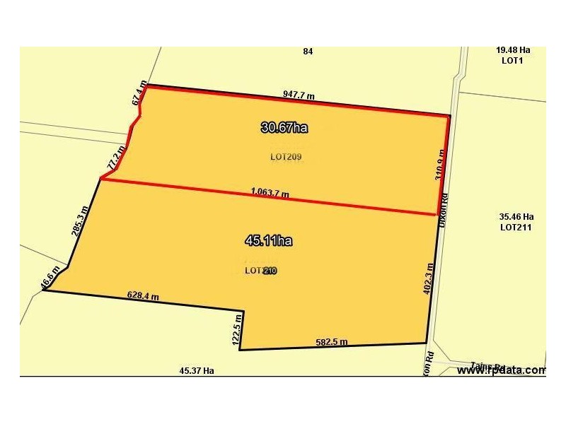 Lot 209 , Lot 209 Dixon Road, Friday Pocket QLD 4855