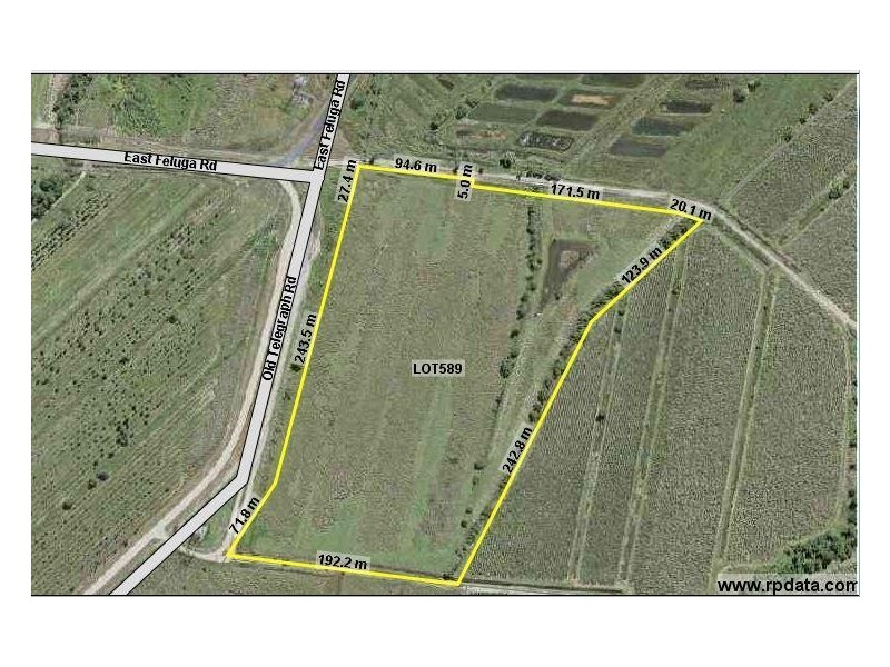 Lot 589 Old Telegraph Road, East Feluga QLD 4854