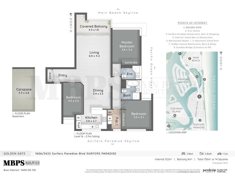 ‘MALIBU’ 3 Tedder Avenue, Main Beach QLD 4217