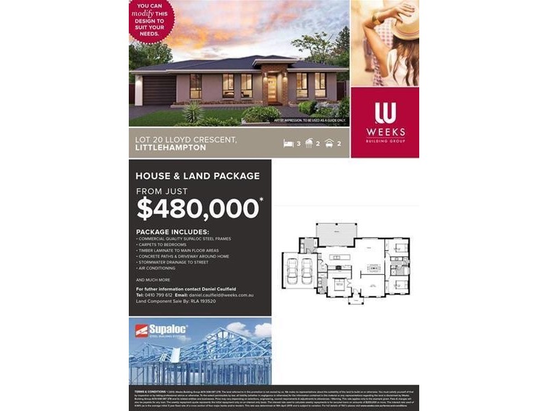 Lot 20 Lloyd Crescent, Littlehampton SA 5250