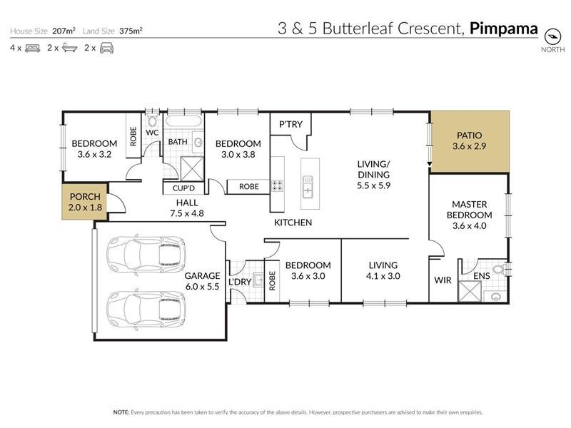 5 Butterleaf Crescent, Pimpama QLD 4209
