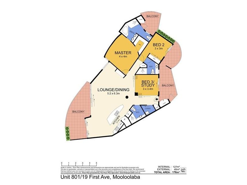 801/19 First Avenue, Mooloolaba QLD 4557