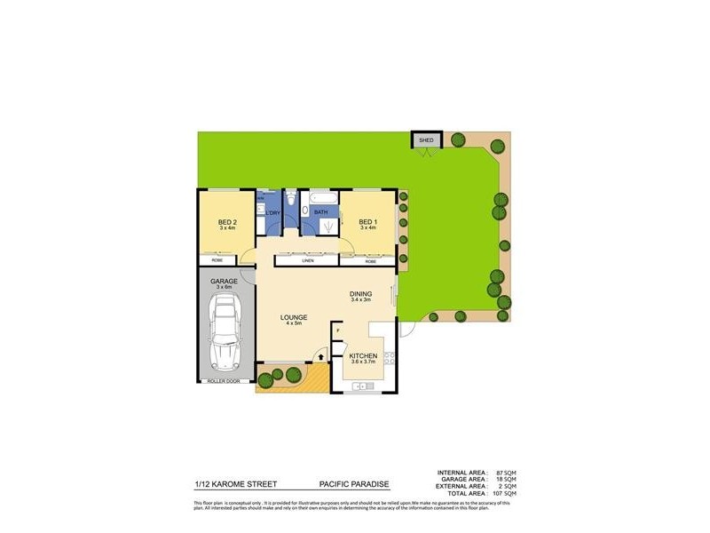 1/12 Karome Street, Pacific Paradise QLD 4564