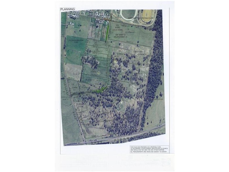 0 East Street to Bishopsbourne Road, Carrick TAS 7291