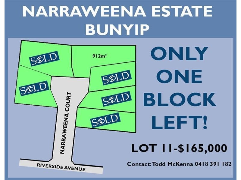 Lot 11/ Narraweena Court, Bunyip VIC 3815