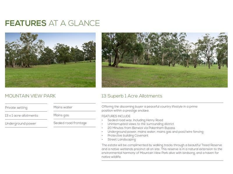 Lots 1-13/ Mountain View Park Estate, Bunyip VIC 3815