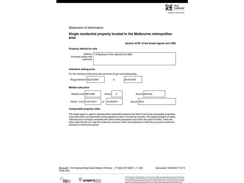 1-3 Stylebawn Drive, Berwick VIC 3806
