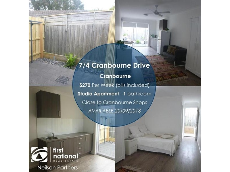 7/4 Cranbourne Drive, Cranbourne VIC 3977