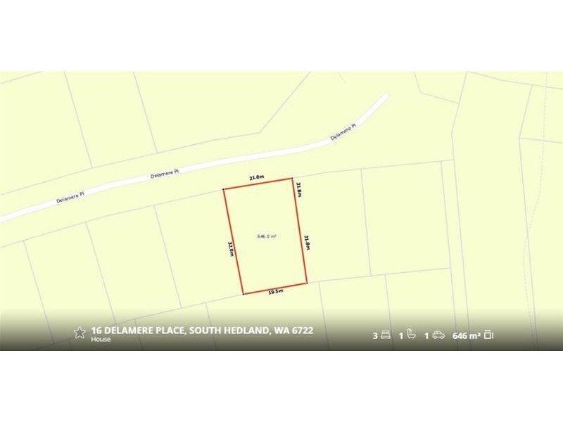 16 Delamere Place, South Hedland WA 6722